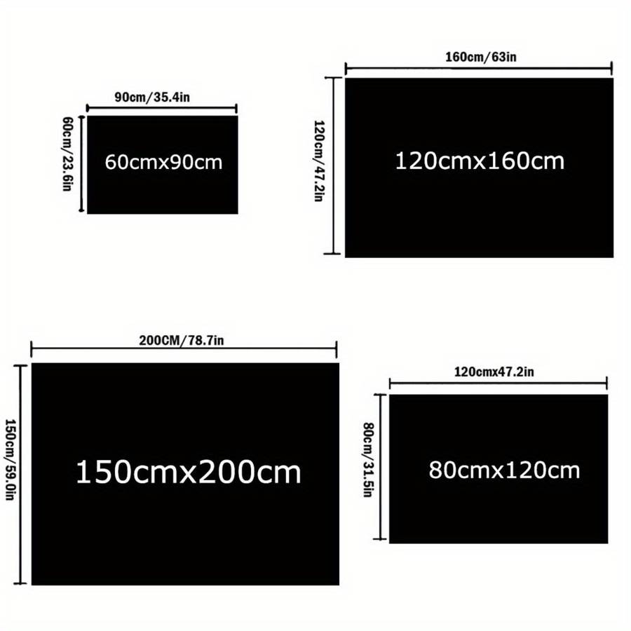 1Pc 60x90cm Floor Mat