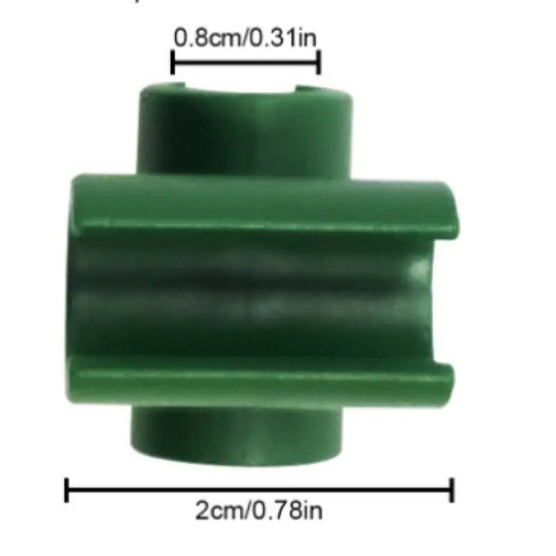 50pcs Adjustable Plastic Plant Support Connectors