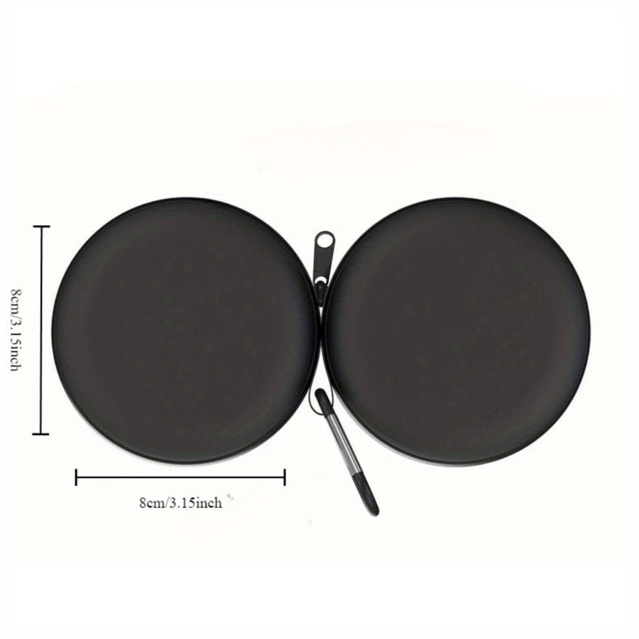 1pc  New Resin Portable Ashtray Compact Travel Ashtray with Lid Convenient for Cyclis