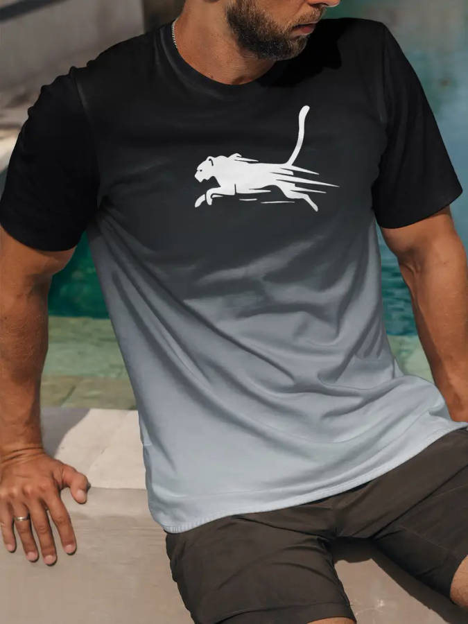Men's T-Shirt Short Sleeve, Crew Neck