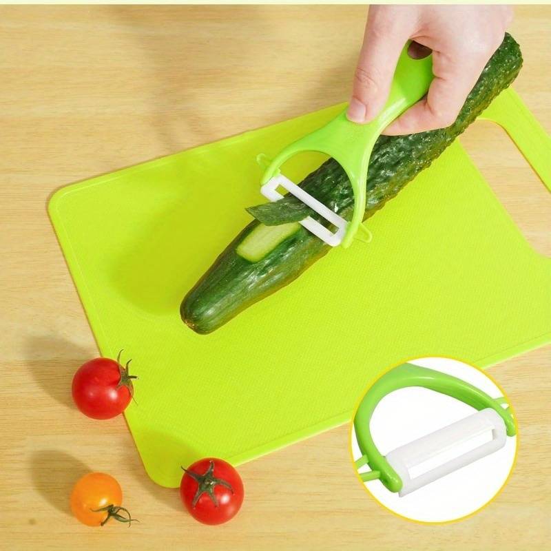 5pcs Kitchen Essentials Set Knives Peeler Cutting Board Perfect for Sandwiches Bread Ve