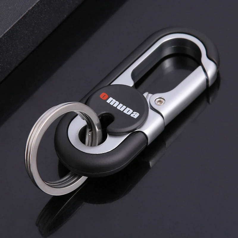 1pc Metal Alloy Car Key Chain Perfect for Men's Waist Hanging Color sent randomly
