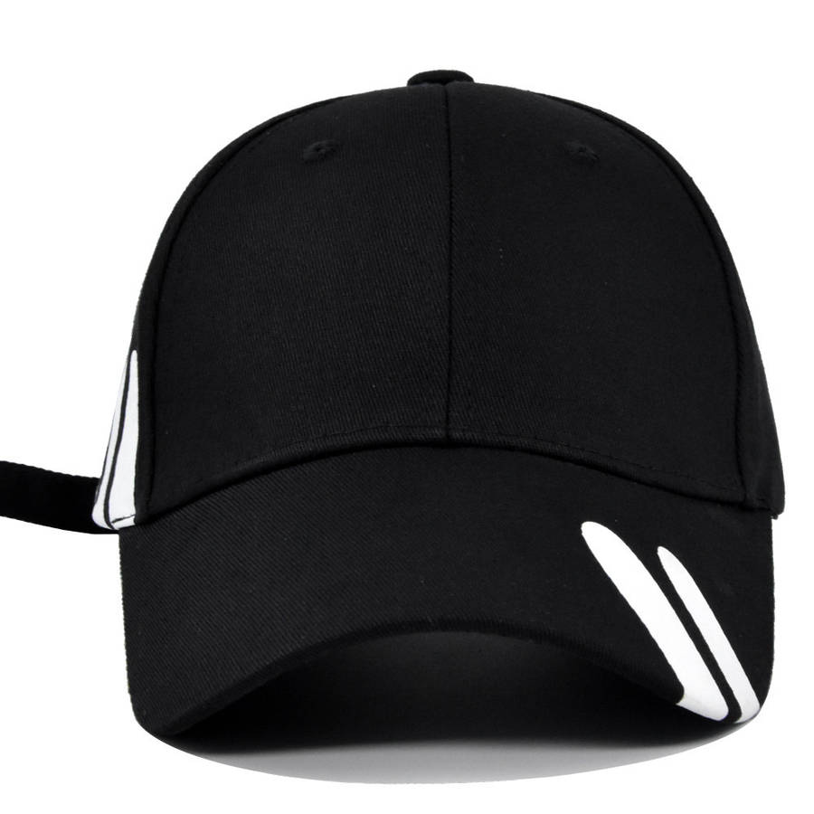 1pc Fashion Stripe Casual Baseball Cap for Women and Men Polyester Packable Sun Hat with Adjustabl