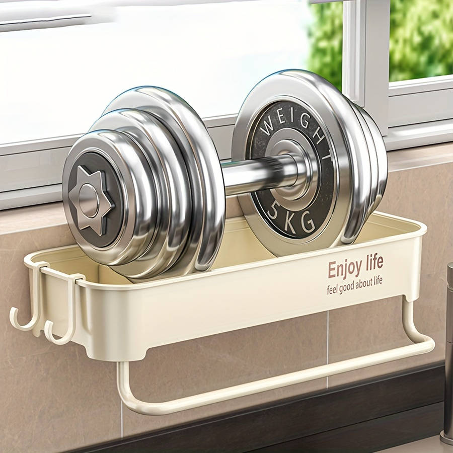 1pc Thickened Multi-Color Easy-Install 1pc Kitchen Sink Organizer No-Drill Storage Rack for Spice