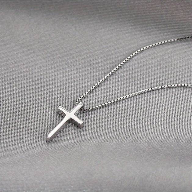 1 Piece Cross necklace stainless steel Jesus Theme Pendant