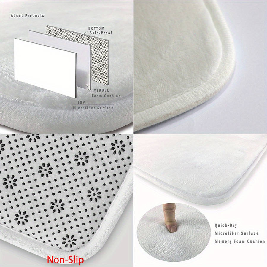 1Pc 15.75x23.62inch 40x60cm Floor Mat