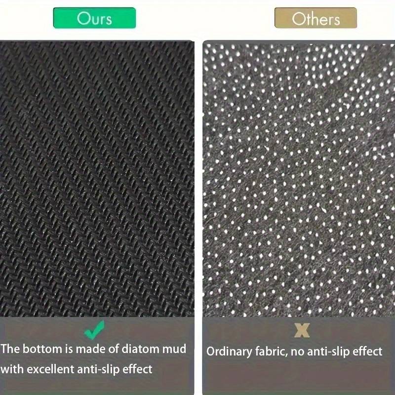 1Pc Black Rug 40cm 15.74x 60cm 23.62inch Floor Mat