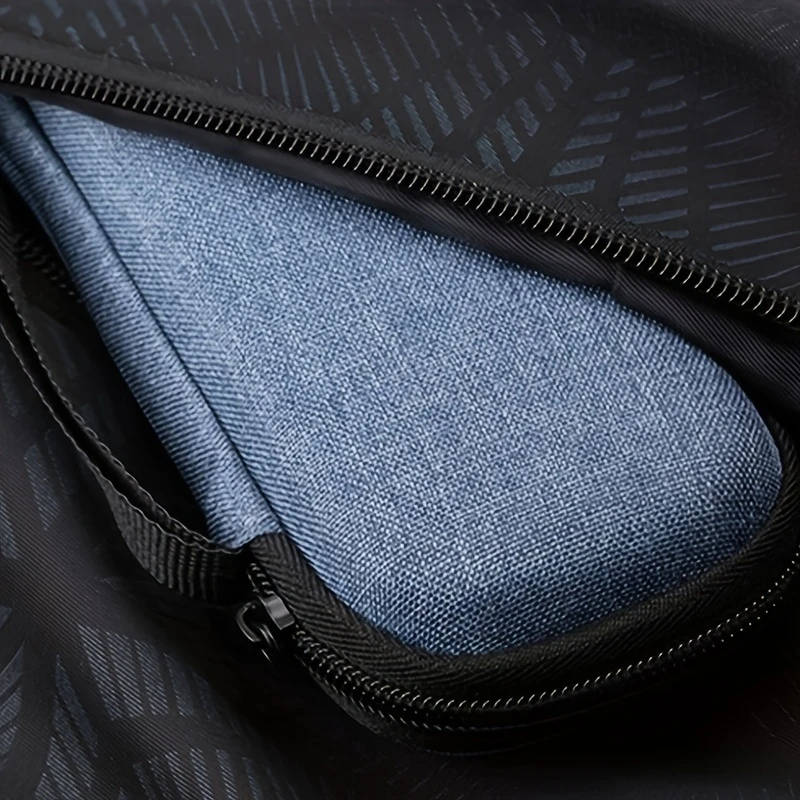 1pc Vintage-Inspired EVA Hard Shell Razor Case Portable Durable Water-Resistant Easy to Clean Gray