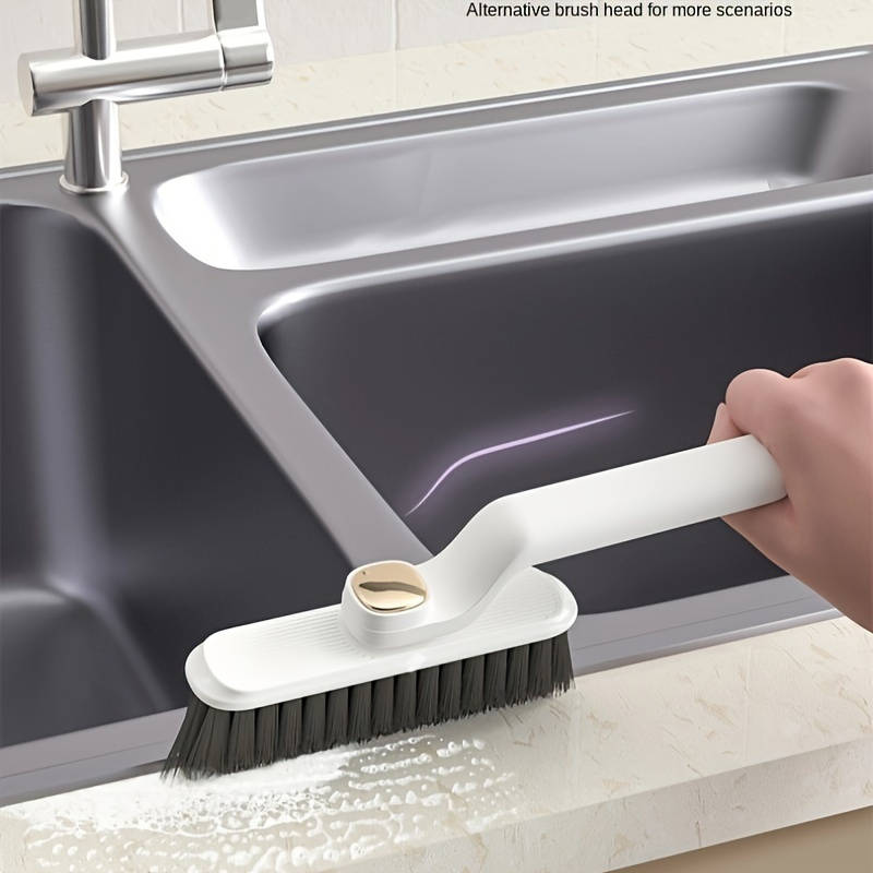 1pc 360 Rotating Tile Master 3-In-1 Bristle Cleaning Brush