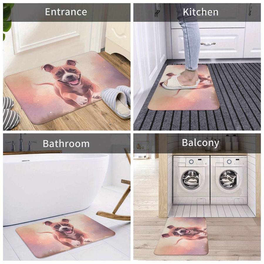 1Pc Art 50x80cm Floor Mat