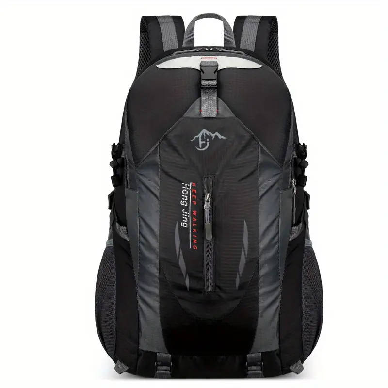 1pc Lightweight Hiking Daypack with Laptop Compartment Foldable Nylon Travel Backpack with Adjustabl