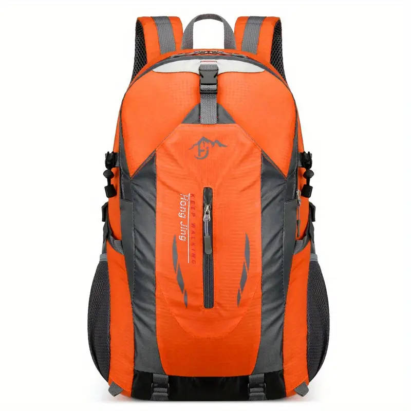 1pc Lightweight Hiking Daypack with Laptop Compartment Foldable Nylon Travel Backpack with Adjustabl