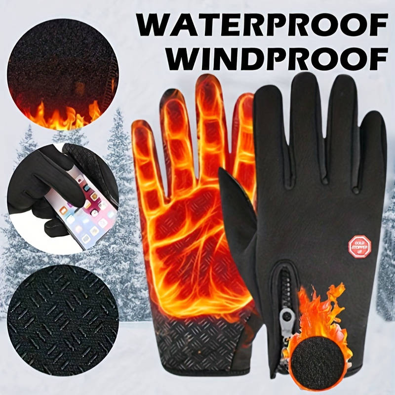 1 Pair Black Size L Outdoor Sports Gloves