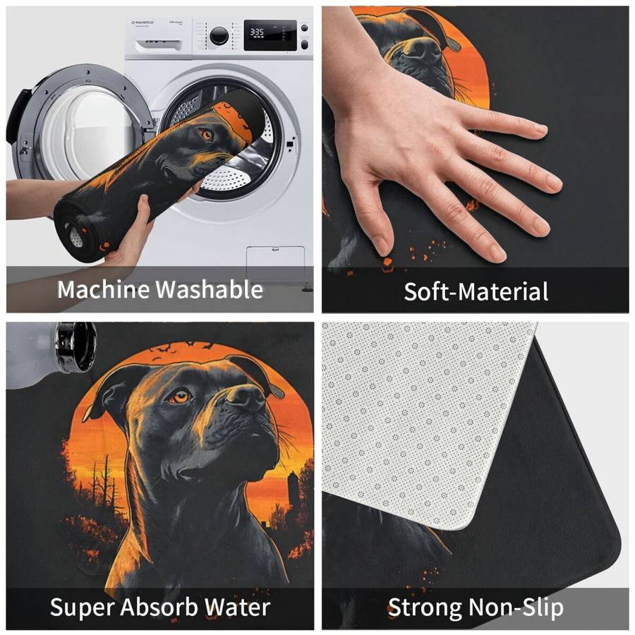 1Pc Art 40x60cm Floor Mat