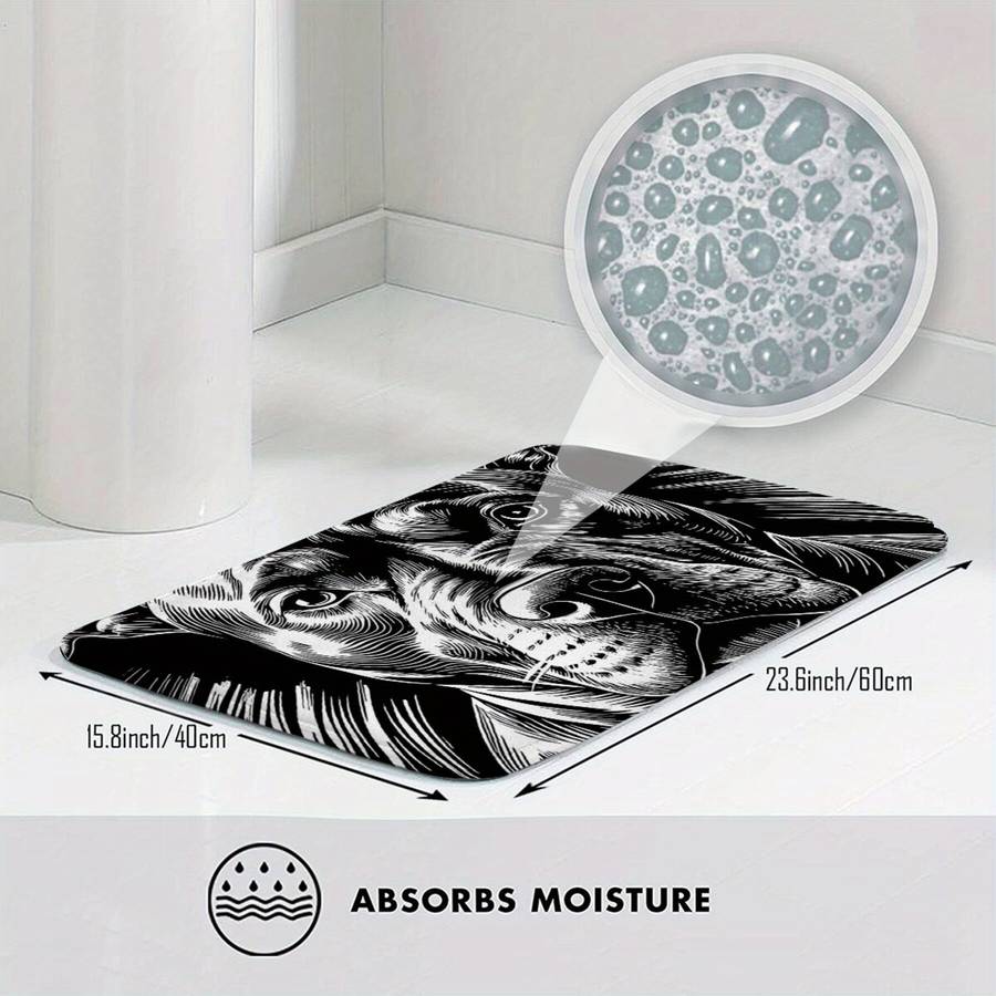 1Pc Art 40x60cm Floor Mat