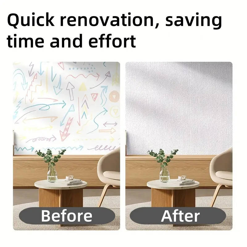 2 Rolls Of 50cm * 3 Meters Of Self-Adhesive 3D Foam Wallpaper