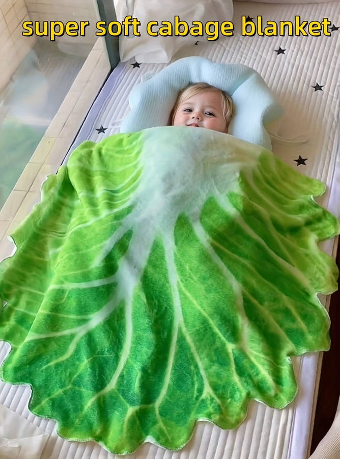 1ps Blanket Color Green