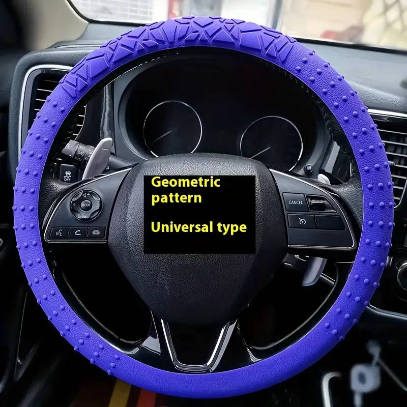 1pc Universal Silicone Steering Wheel Cover