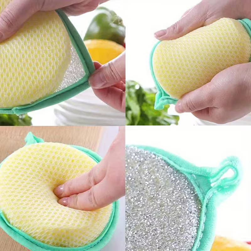 12 Piece Multi-Purpose Kitchen Cleaning Sponges & Scrubbers