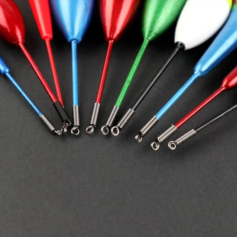 10pcs Mixed Color Foam Fishing Floats Set Fluctuate Bobber Buoy for Freshwater and Saltwater Fishing