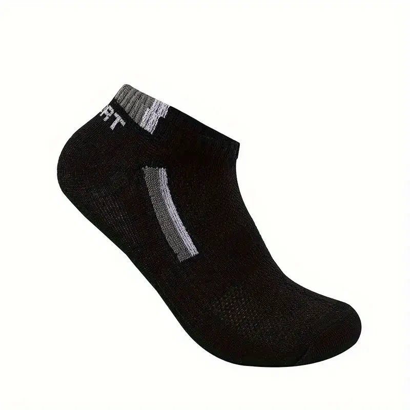 10 Pairs Athletic Socks Breathable Mesh Socks