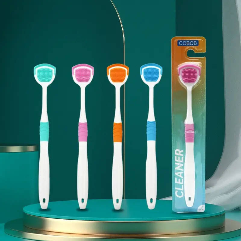 1pc ProClean Tongue Scraper Freshen Breath Promote Oral Health Gentle Effective Cleaning Tool for Ad