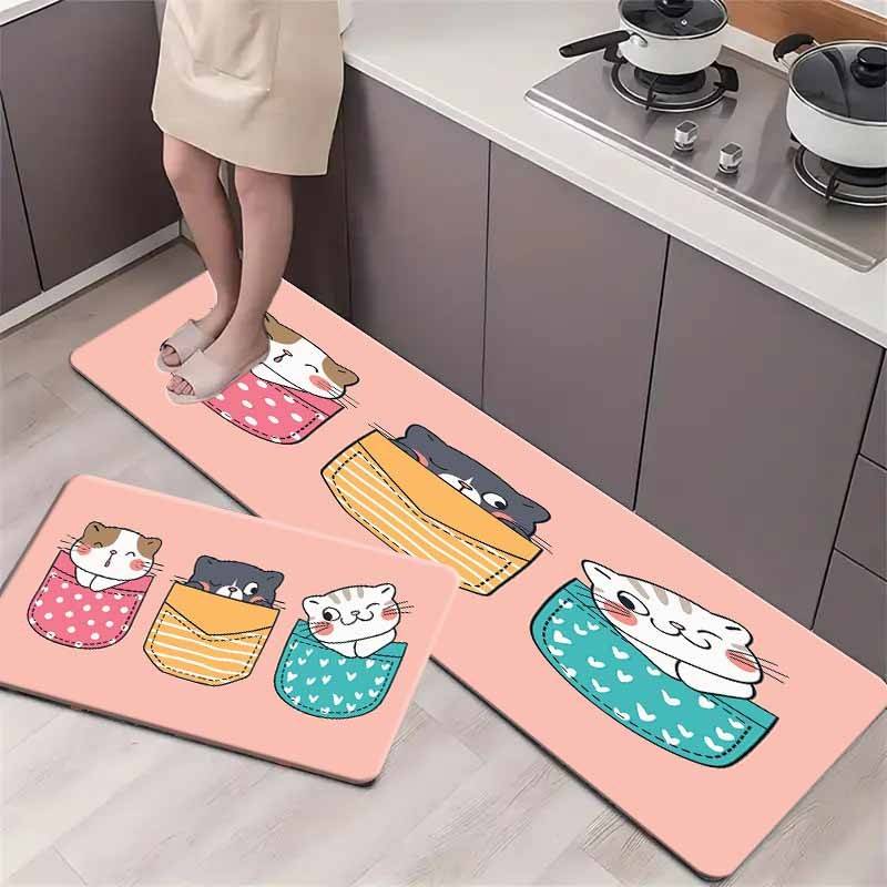 1Pc 50x80cm 19.68x31.49inch Floor Mat