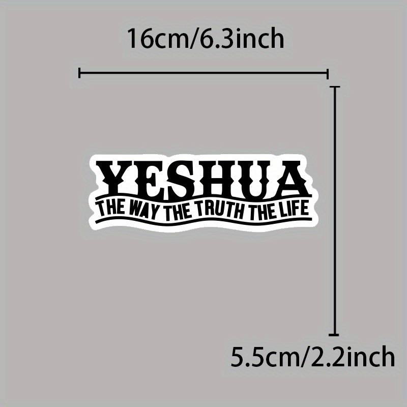 1pc Jesus Christian Themed Stickers