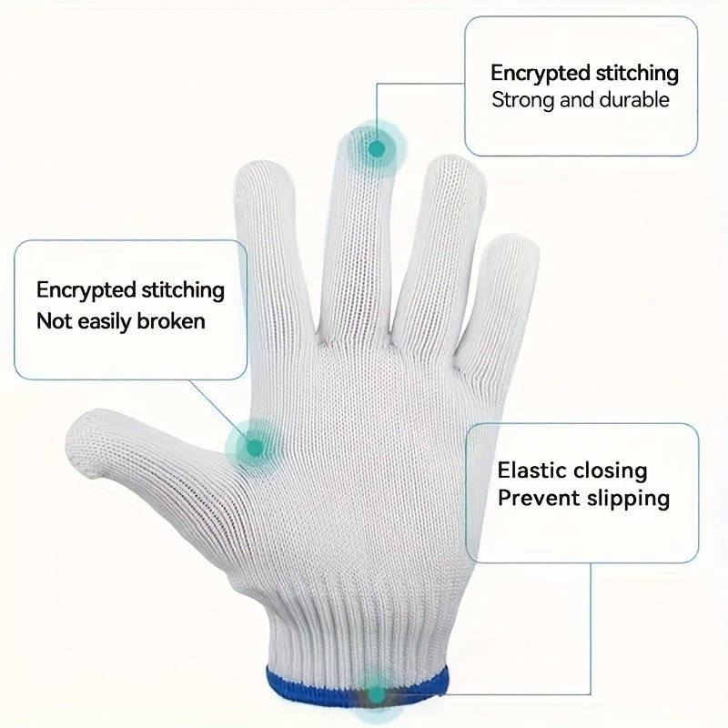 5 Pairs Multi Purpose Work Gloves