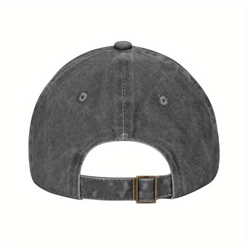 1pc Vintage Born in 50.24meter Baseball Cap Adjustable Dad Hat for Outdoor Activities Sun Prote