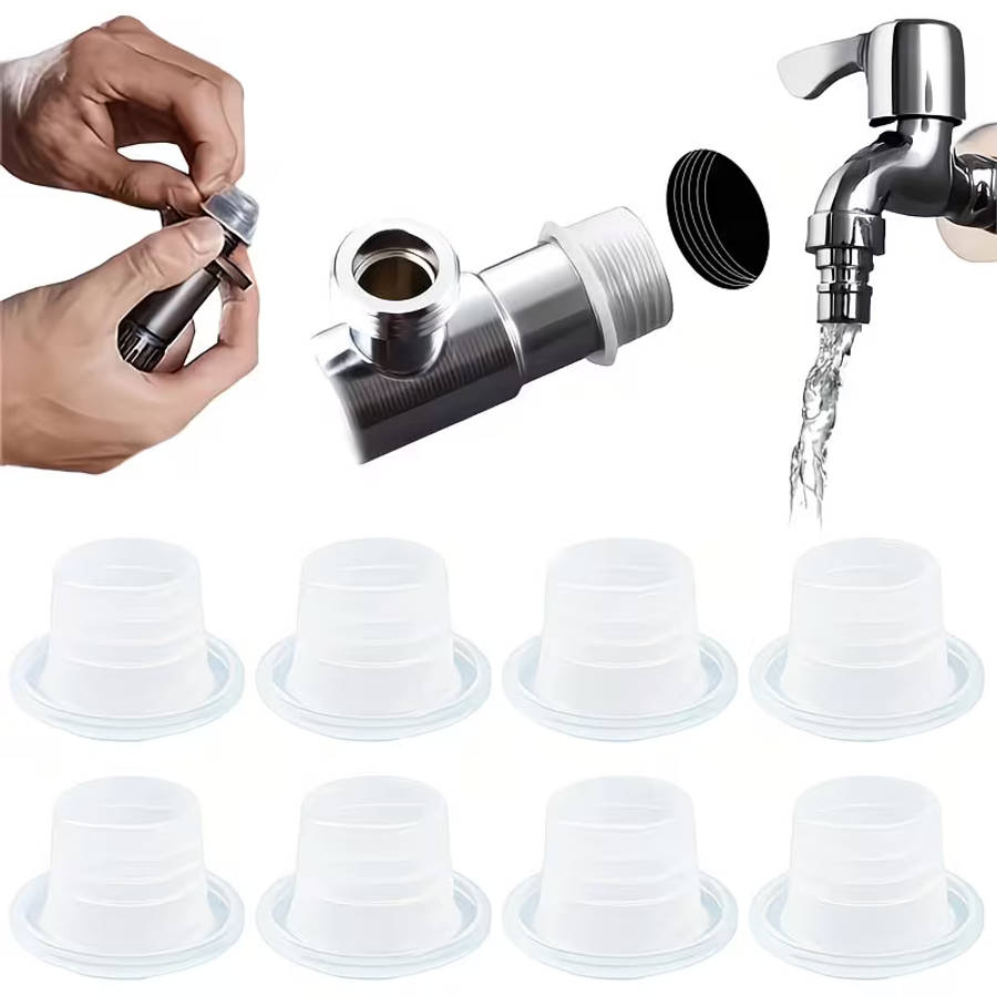 50Pcs Silicone Washers Set Leak Proof Sealing For Pipes Hoses