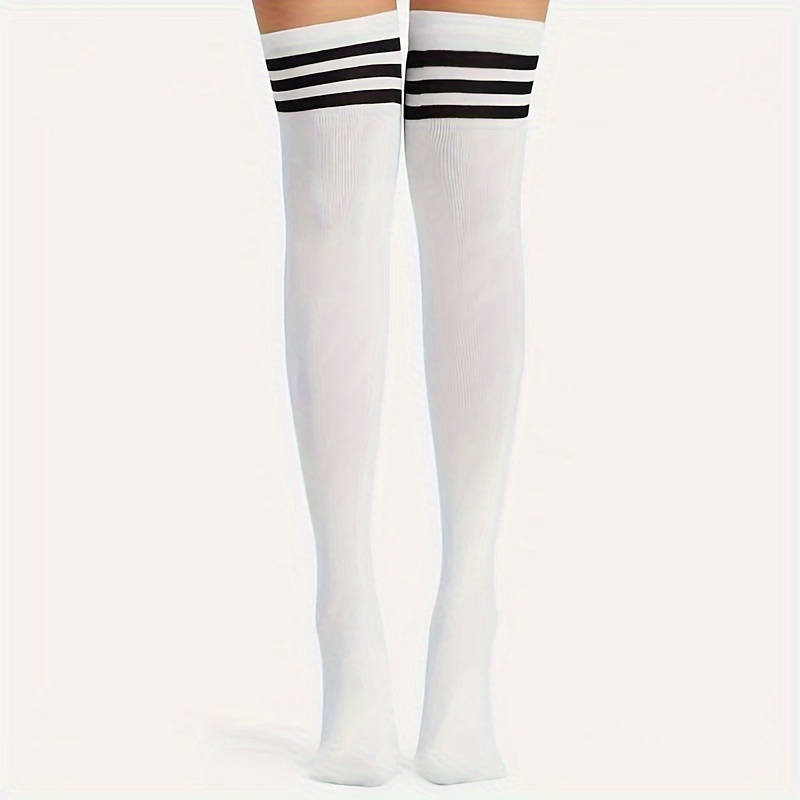 1 Pair Black One Size Socks