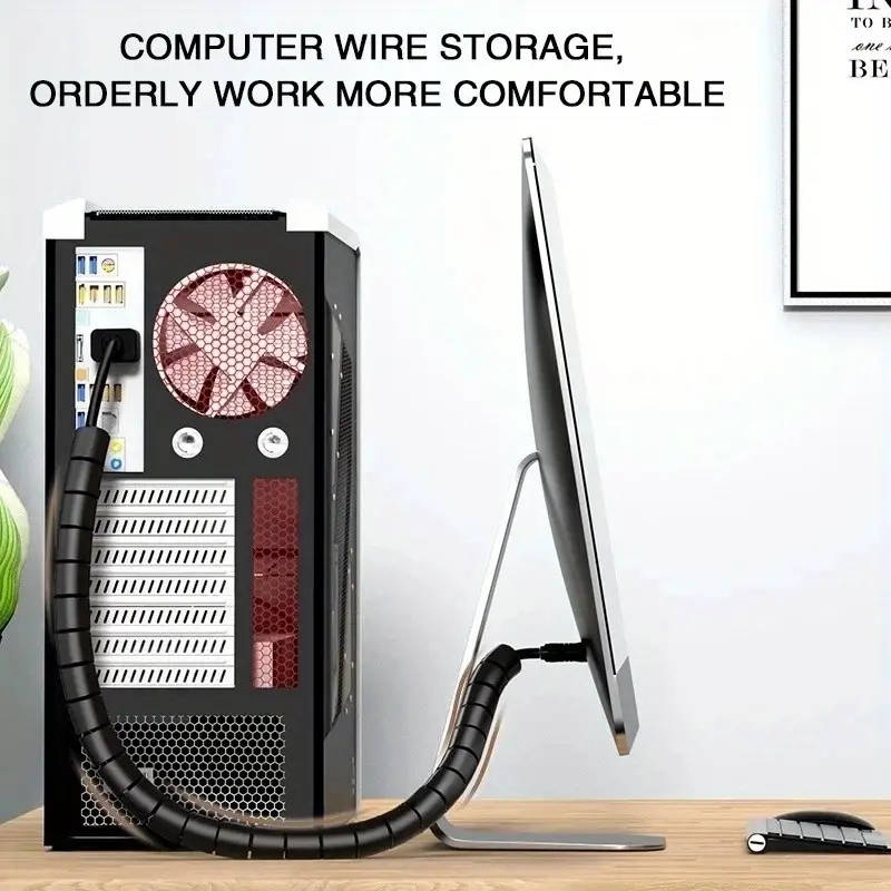 1m Flexible Spiral Cable Protector