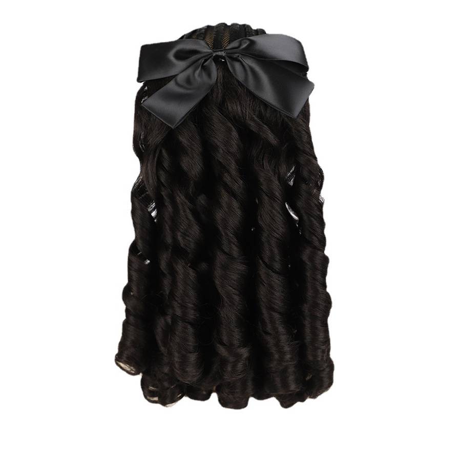 1Pc Light Brown 30.48cm Fashion Design Wig