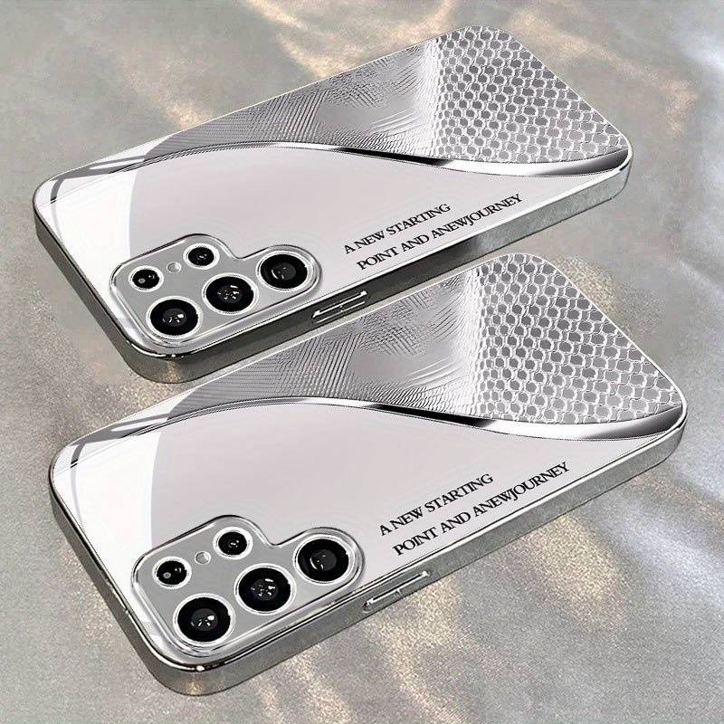 1pc  silvery  For Samsung Galaxy S25 Edge Phone Cases