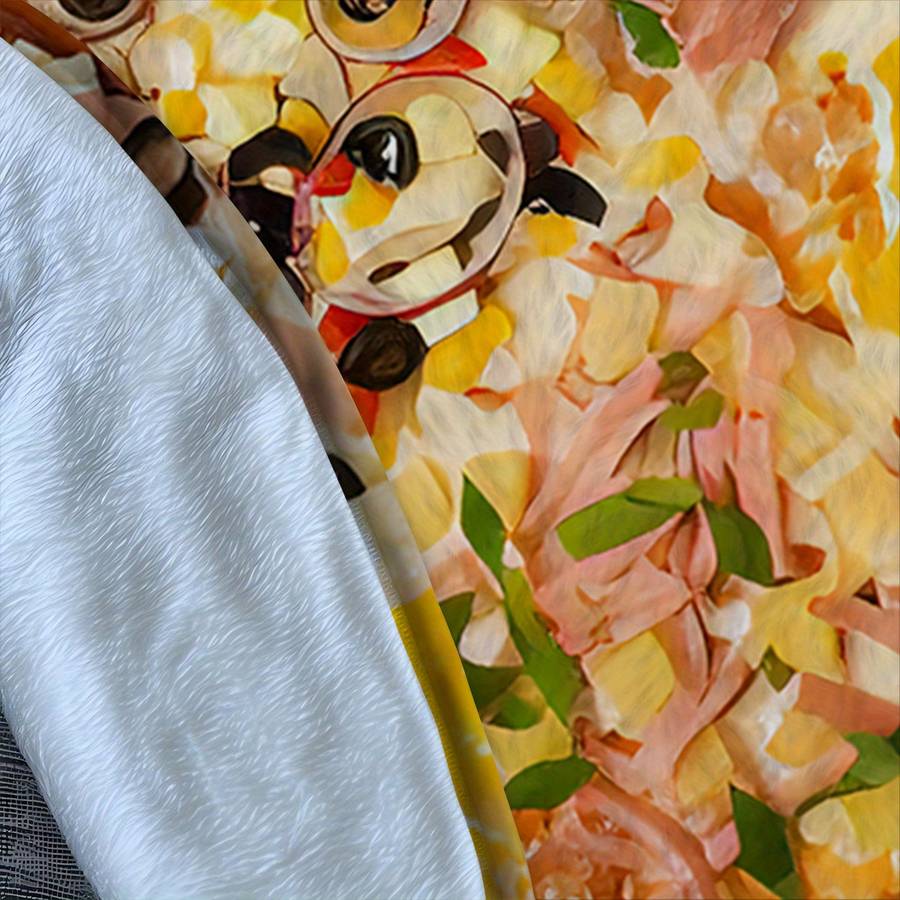 1ps Blanket Color Mixed Color size 150cm x 150cm