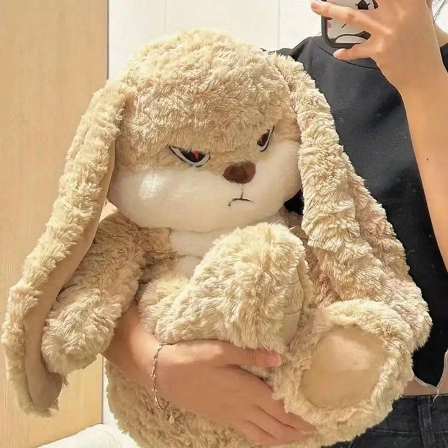 A Cute And Cool Plush Bunny Doll