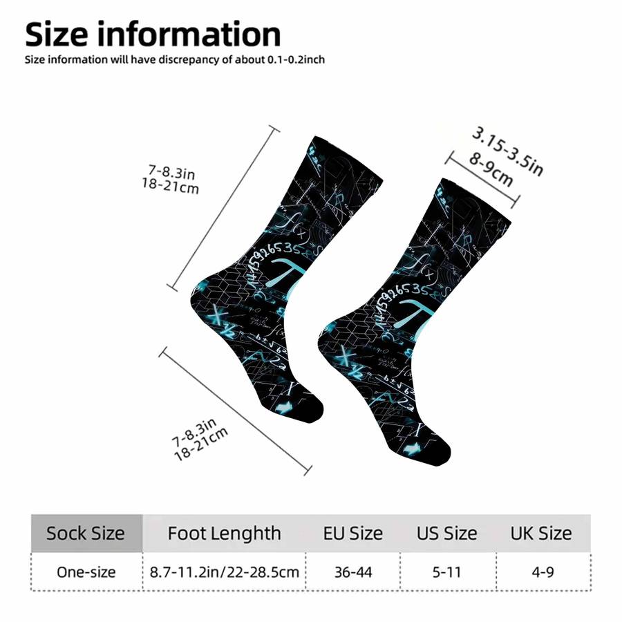 1 Pair Multicolor One Size Socks