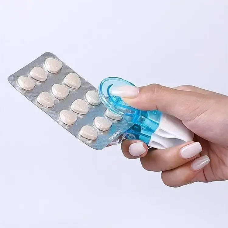 Portable Pill Dispenser with Built