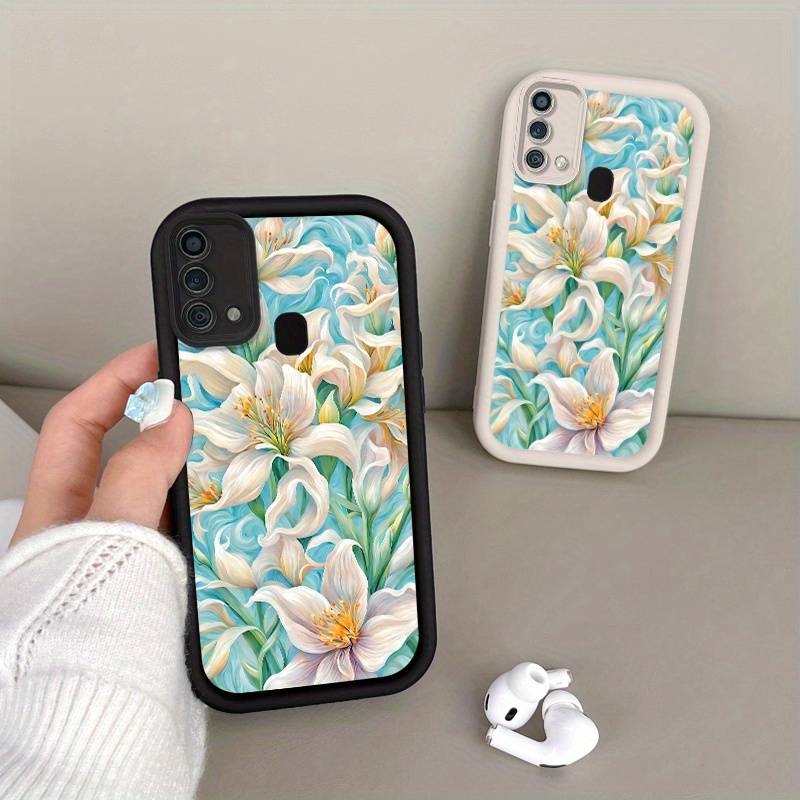 1pc Black For Samsung Galaxy F04 Phone Cases