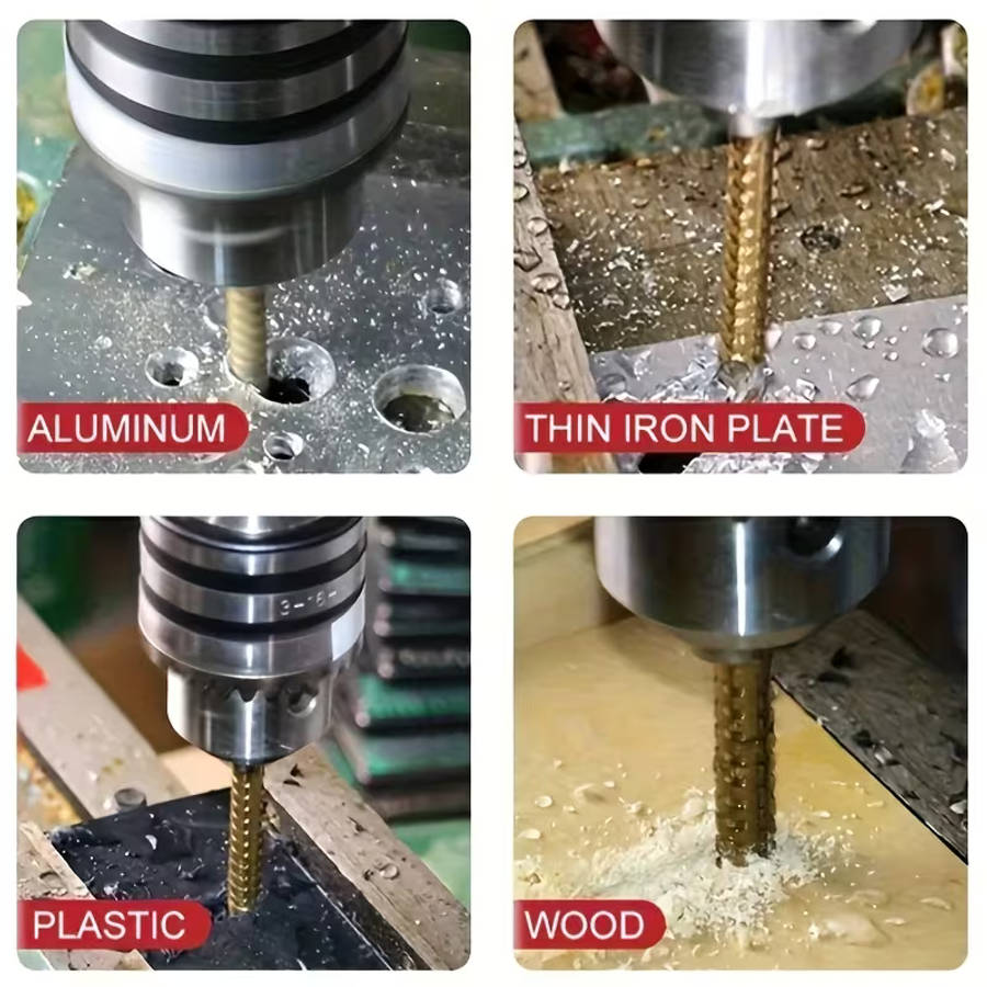 6-Piece Step Drill Bit Set