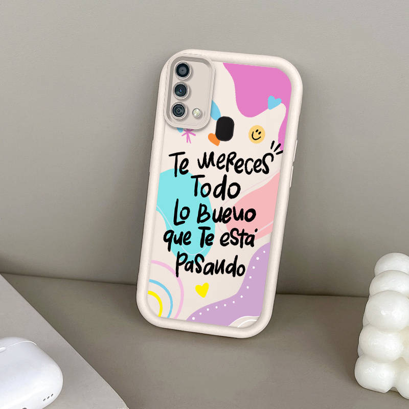 1pc Black For Samsung Galaxy F23 Phone Cases