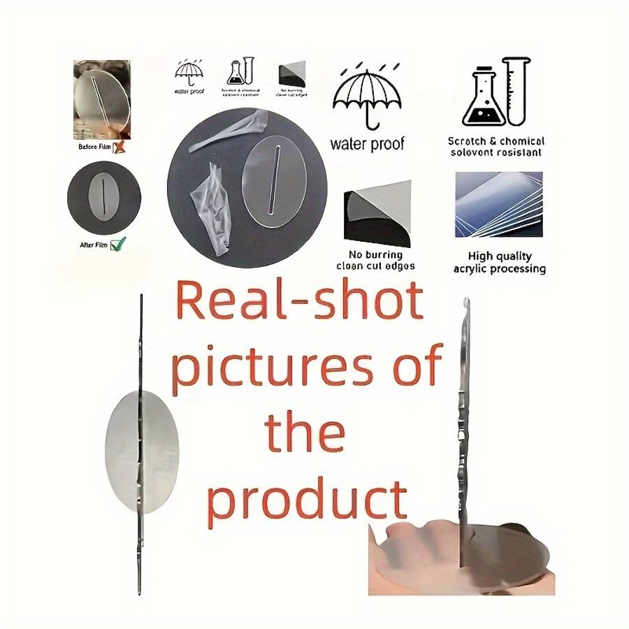 1pc 2D Flat  Elegant  Turkish Evil Eye Tree Acrylic Desktop Decor Blue Clear Beads with Golde