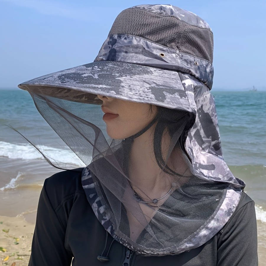 1 Style Of Breathable Mesh Hat