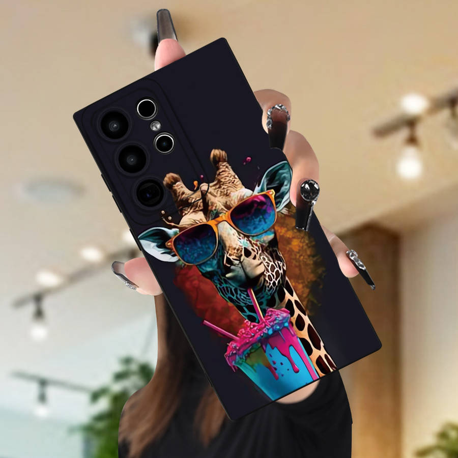 1pc Black For Samsung Galaxy A52 5G Phone Cases