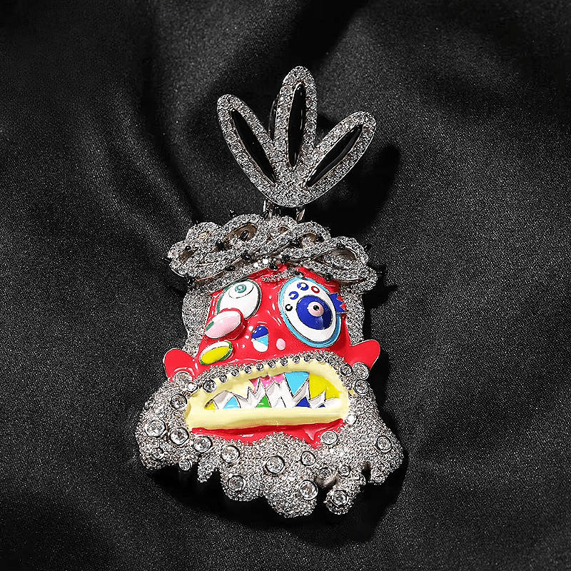 1 Piece Silvery Jesus Theme Pendant