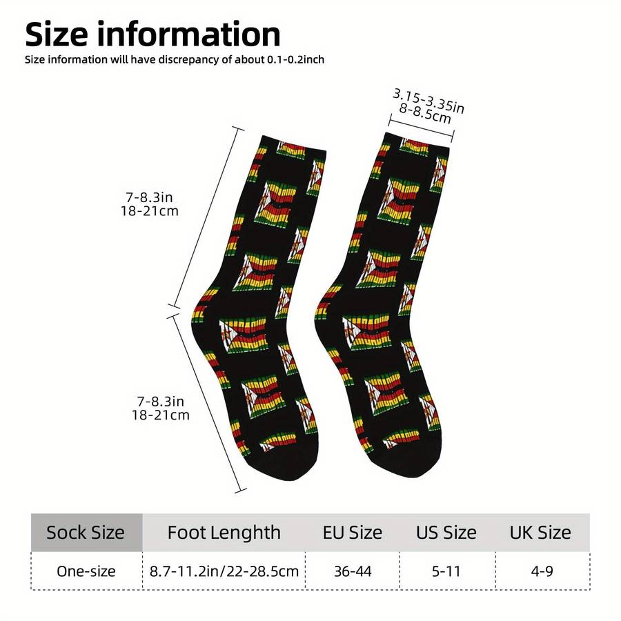 1 Pair Multicolor One Size Socks