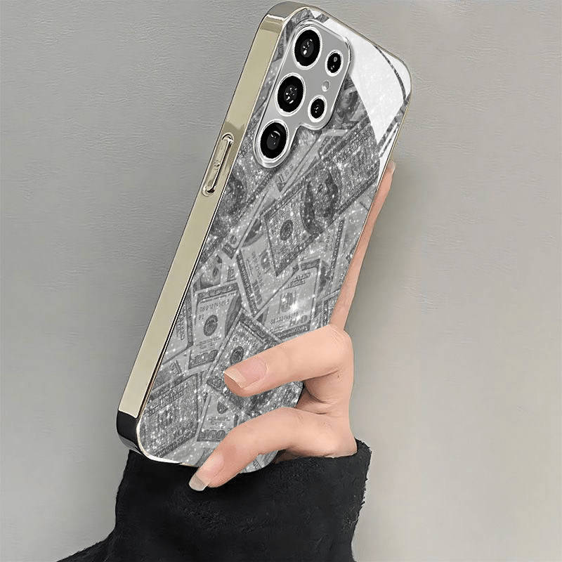1pc  silvery  For Samsung Galaxy S25 Edge Phone Cases