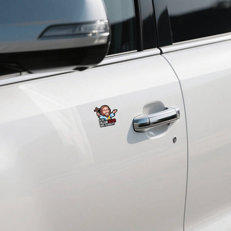1pc Jesus Christian Themed Stickers