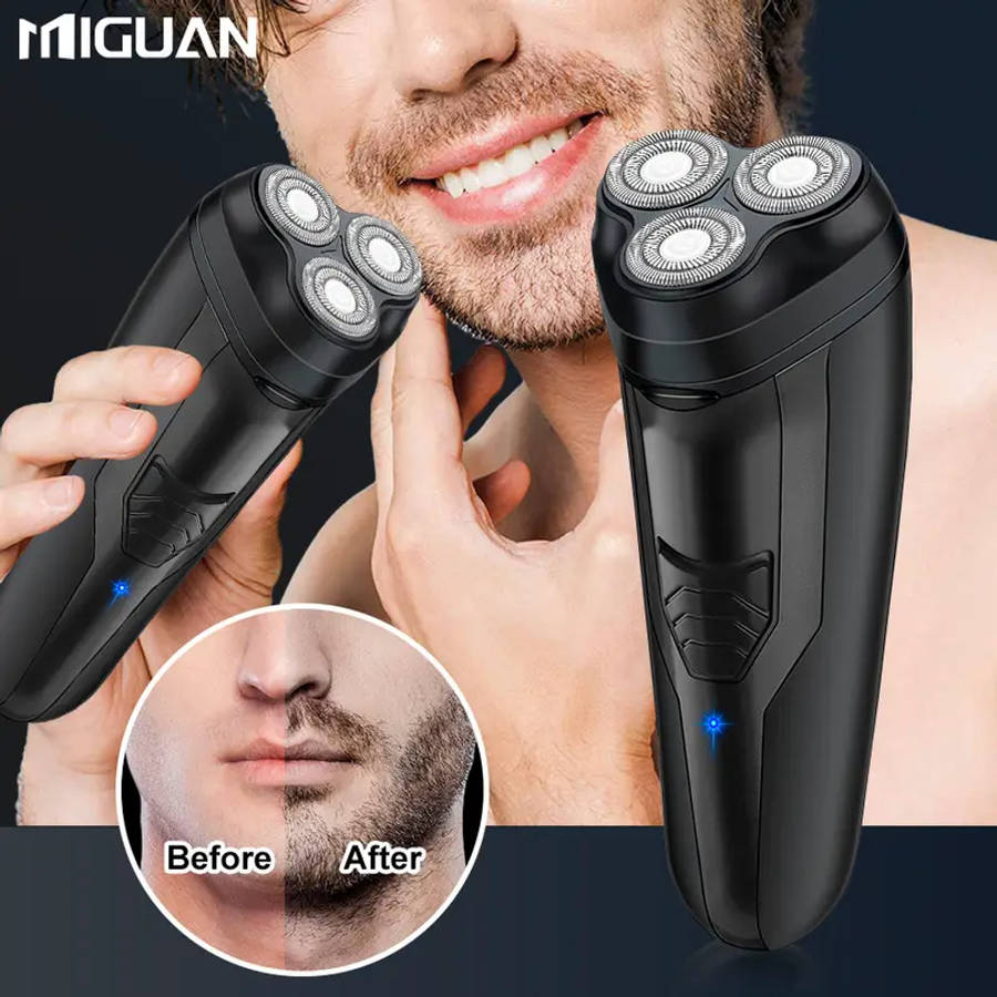 Men's Three-Head Electric Shaver